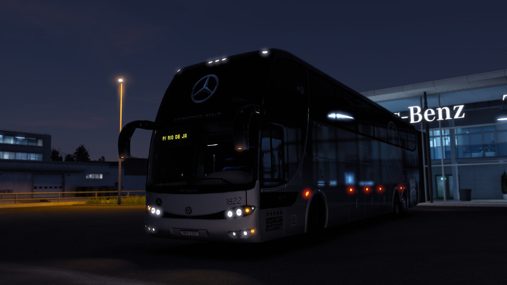 Autobús Mod ETS2 G6 Mercedes-Benz 6x2 Paradiso 1550 LD
