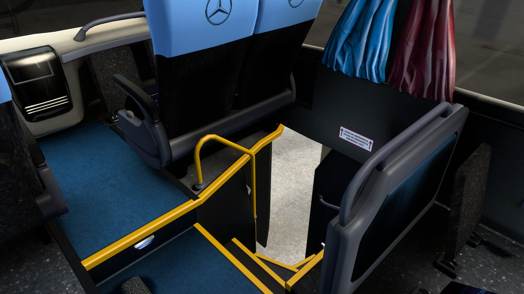 Autobús Mod ETS2 G6 Mercedes-Benz 6x2 Paradiso 1550 LD