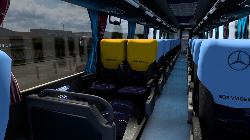 Autobús Mod ETS2 G6 Mercedes-Benz 6x2 Paradiso 1550 LD