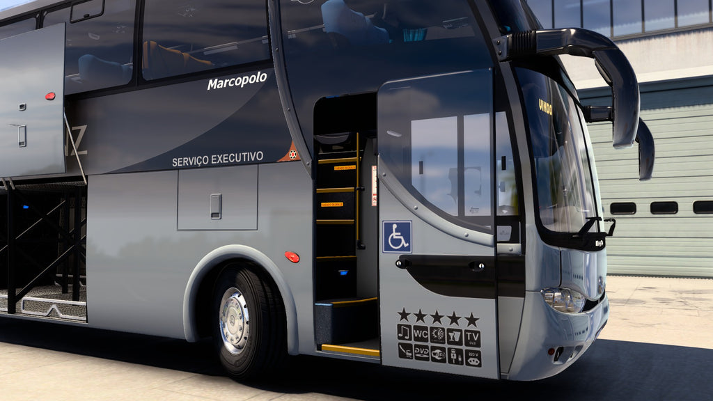 Autobús Mod ETS2 G6 Mercedes-Benz 6x2 Paradiso 1550 LD