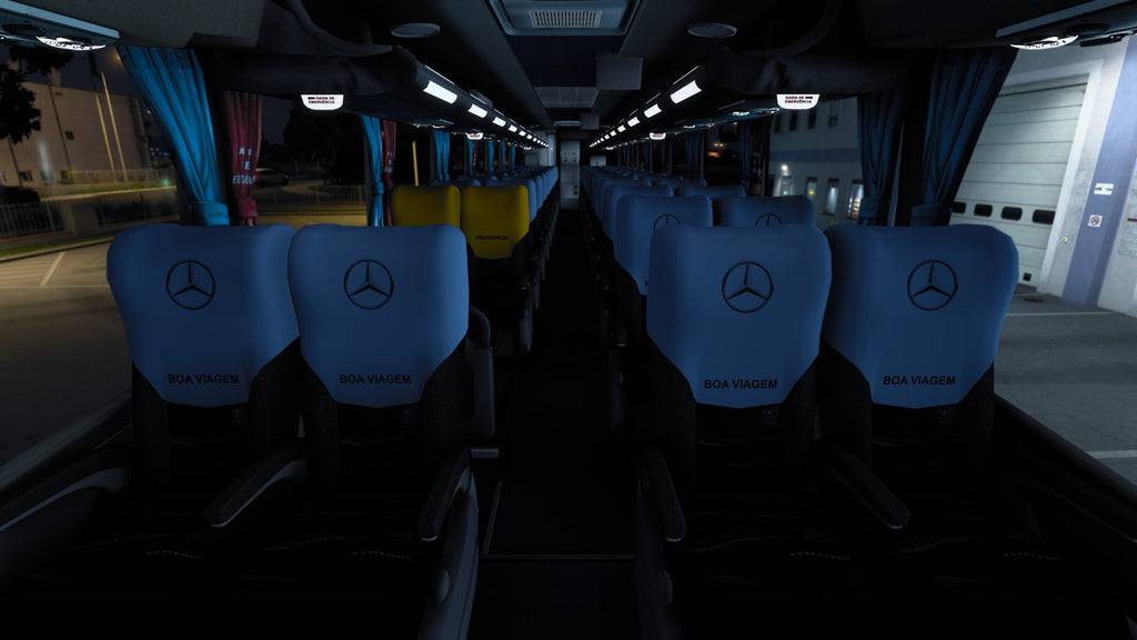 Autobús Mod ETS2 G6 Mercedes-Benz 6x2 Paradiso 1550 LD