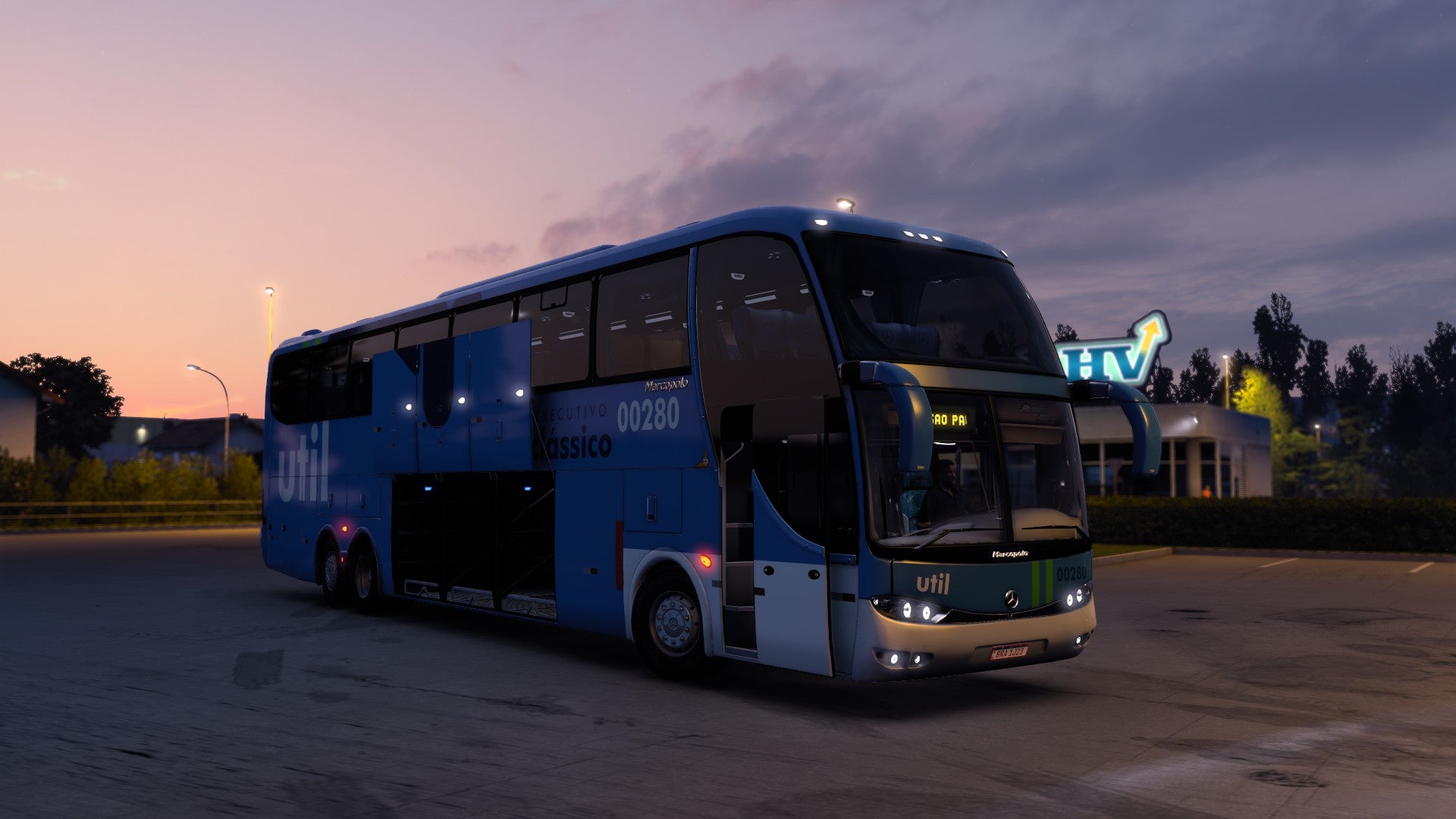 Autobús Mod ETS2 G6 Mercedes-Benz 6x2 Paradiso 1550 LD
