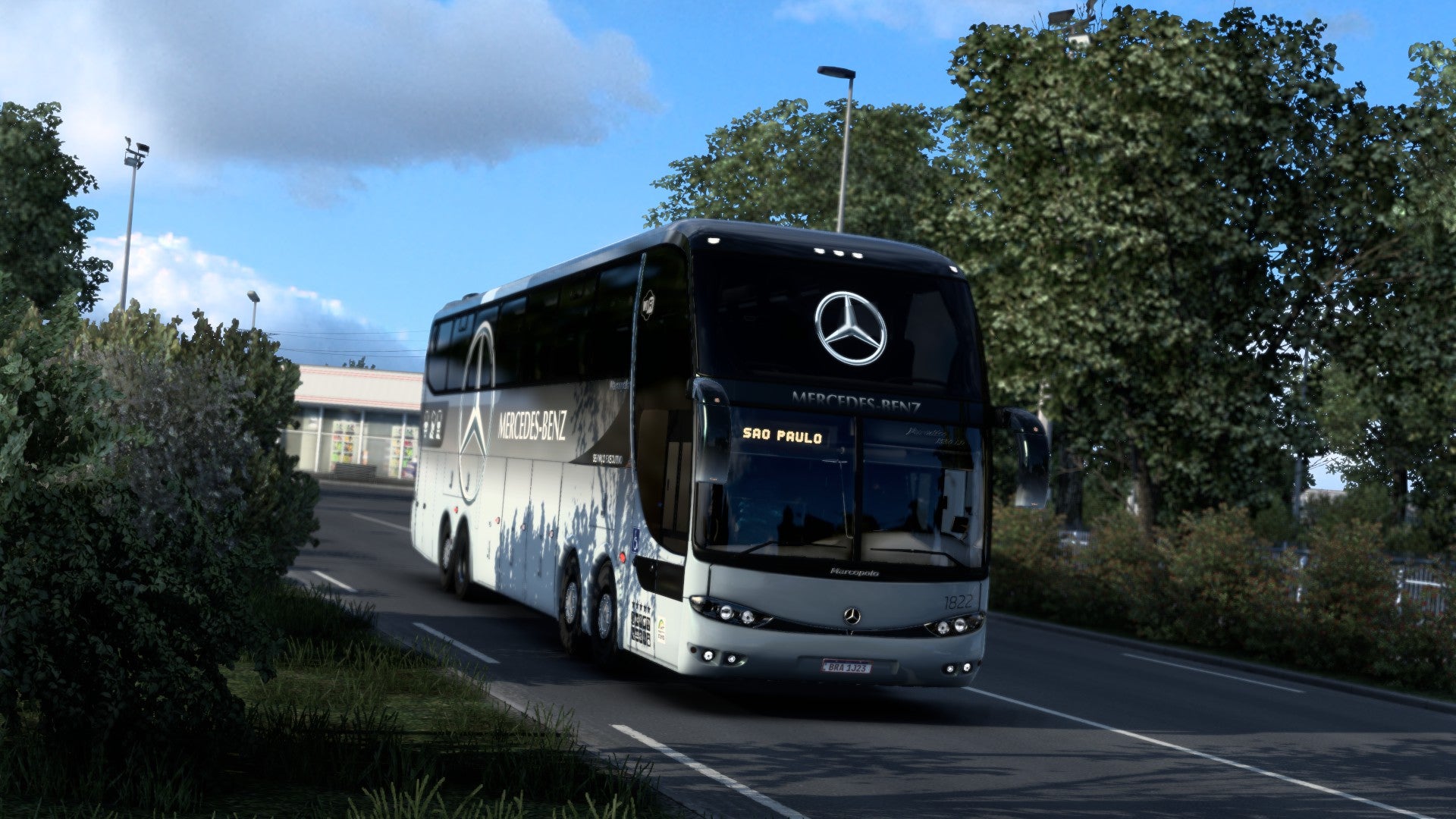 ETS2 Mod Bus G6 Mercedes-Benz 8x2 Paradiso 1550 LD Executivo
