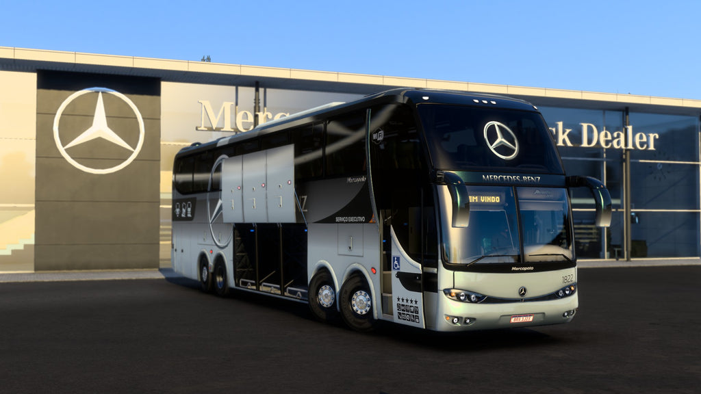 ETS2 Mod Bus G6 Mercedes-Benz 8x2 Paradiso 1550 LD Executivo