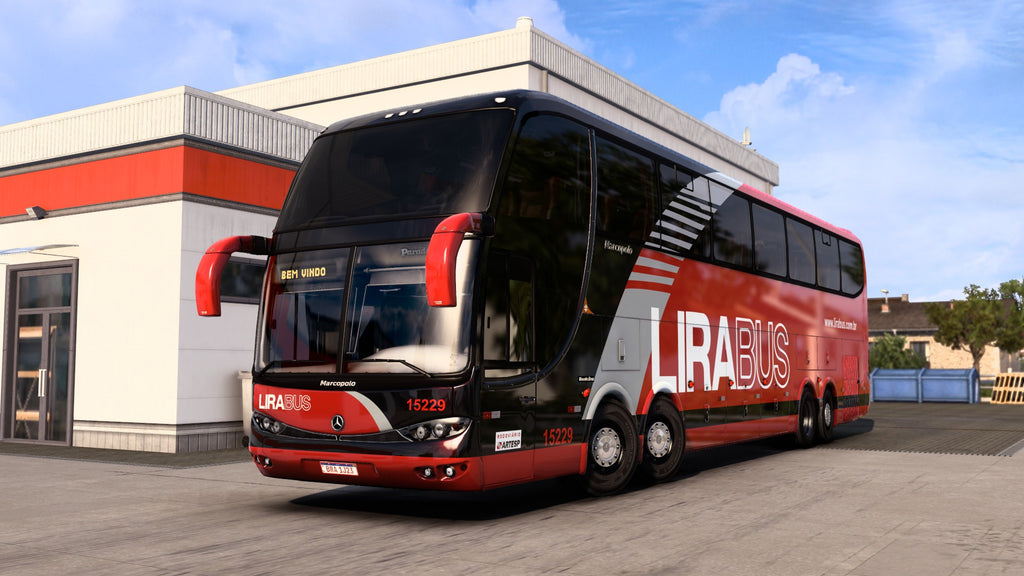 ETS2 Mod Bus G6 Mercedes-Benz 8x2 Paradiso 1550 LD Executivo