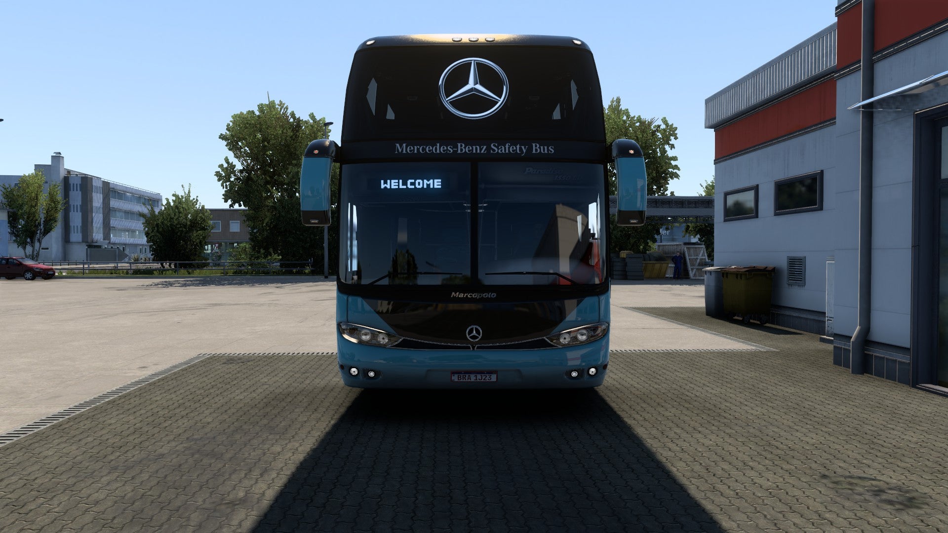 Autobús Mod ETS2 G6 Mercedes-Benz 6x2 Paradiso 1550 LD