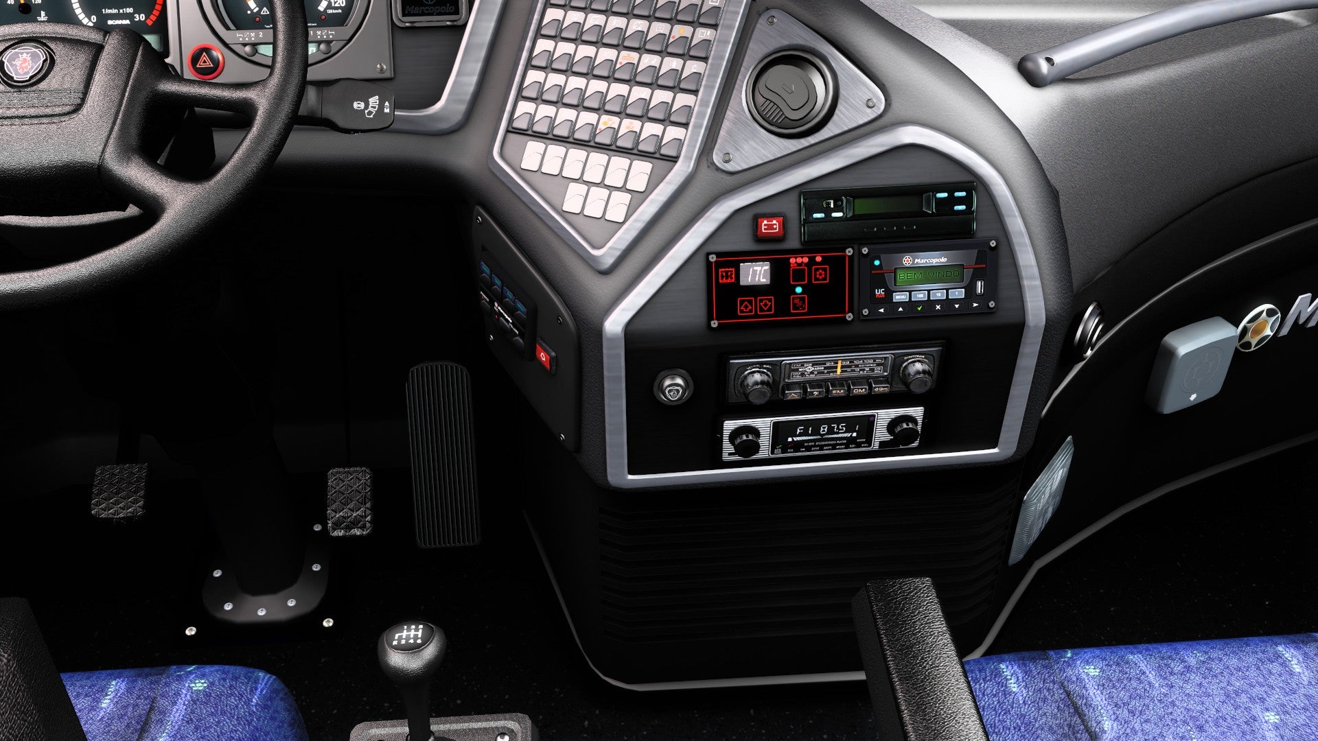 ETS2 Mod Bus G6 Scania 6x2 Paradiso 1550 LD Premium