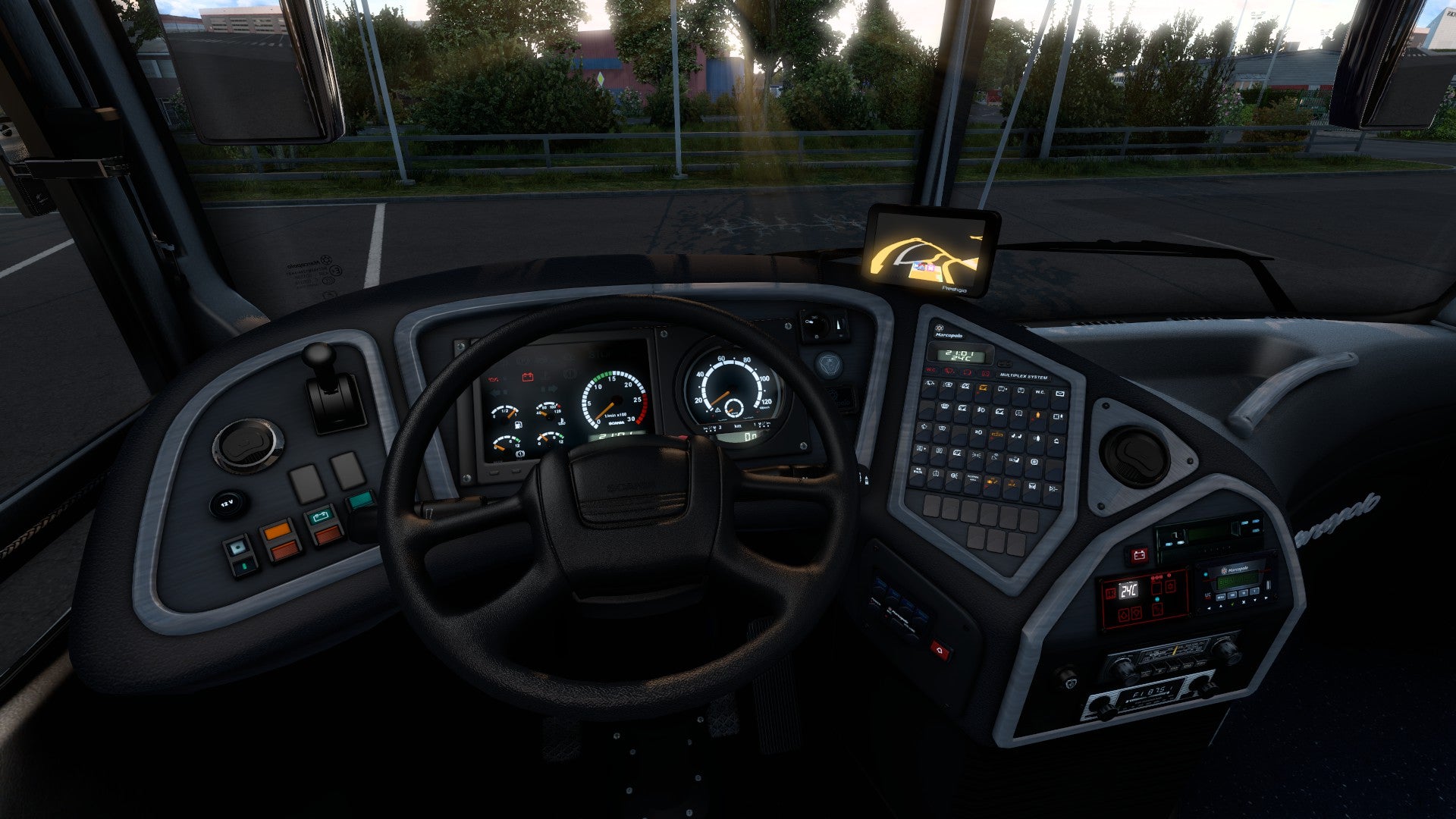 ETS2 Mod Bus G6 Scania 6x2 Paradiso 1550 LD Premium