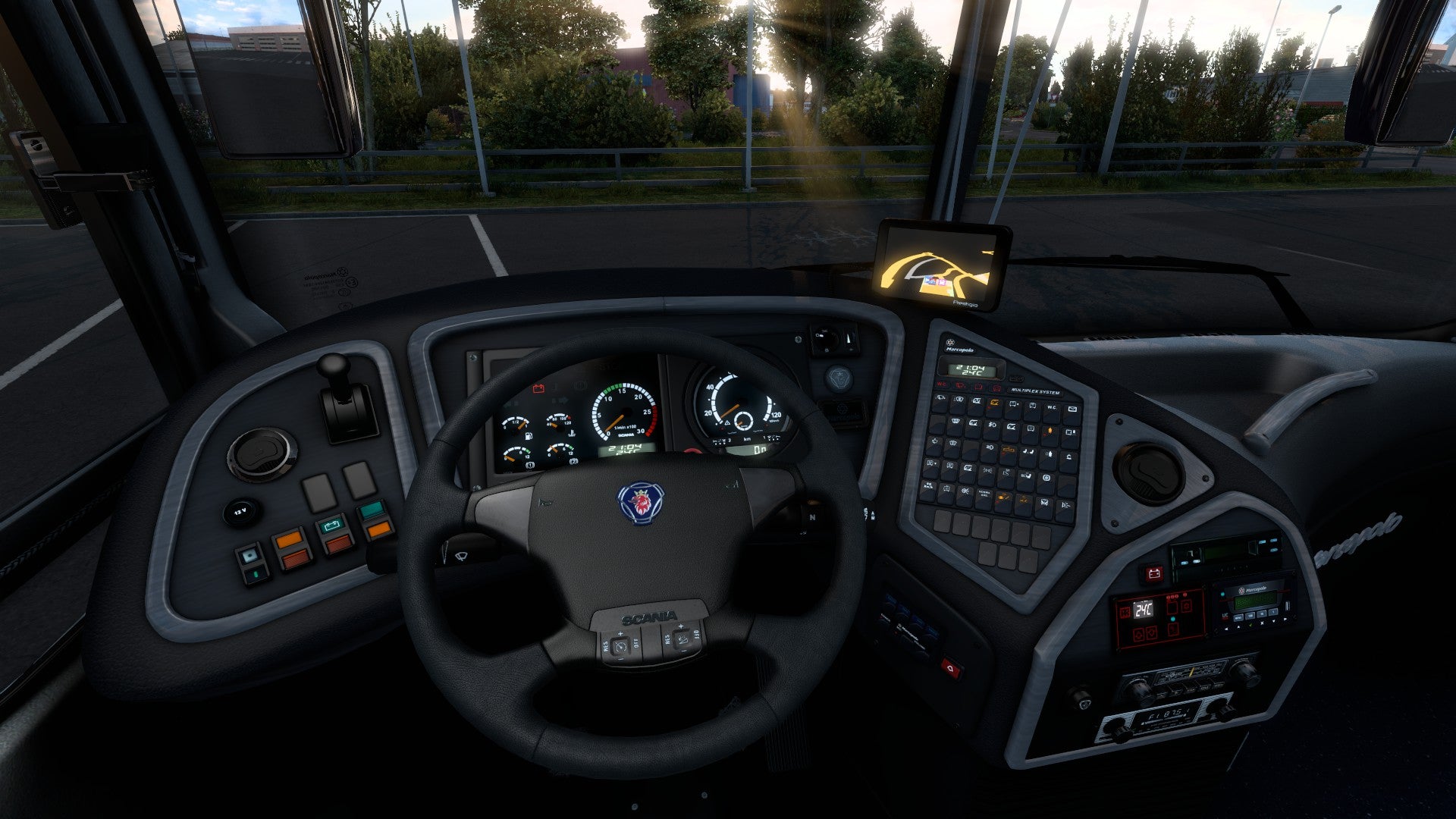 ETS2 Mod Bus G6 Scania 6x2 Paradiso 1550 LD Premium