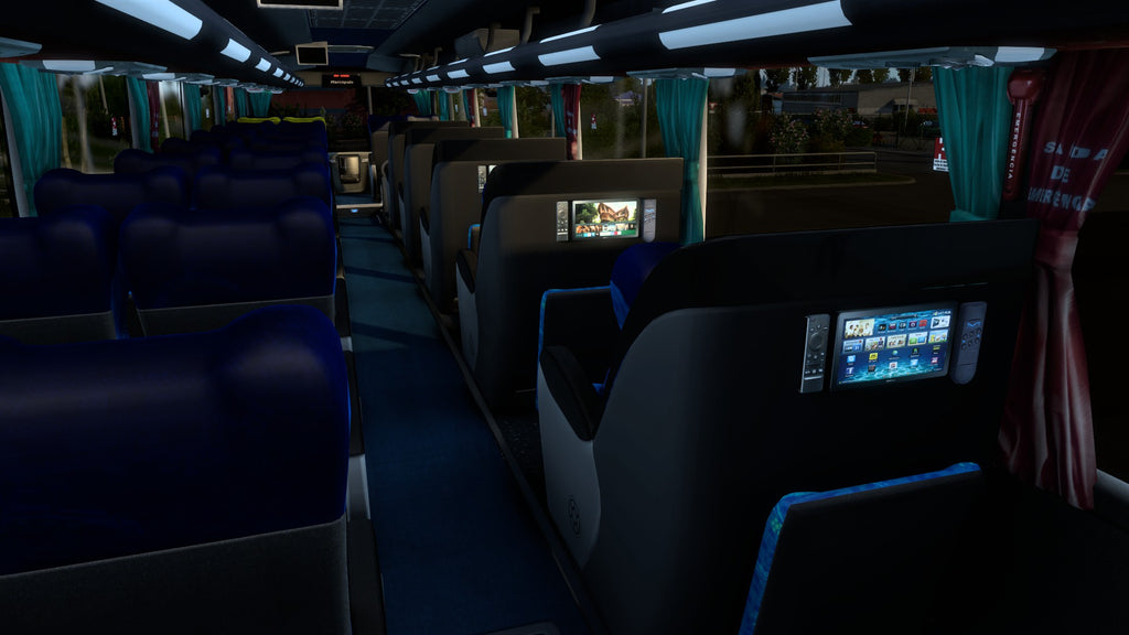 ETS2 Mod Bus G6 Scania 6x2 Paradiso 1550 LD Premium