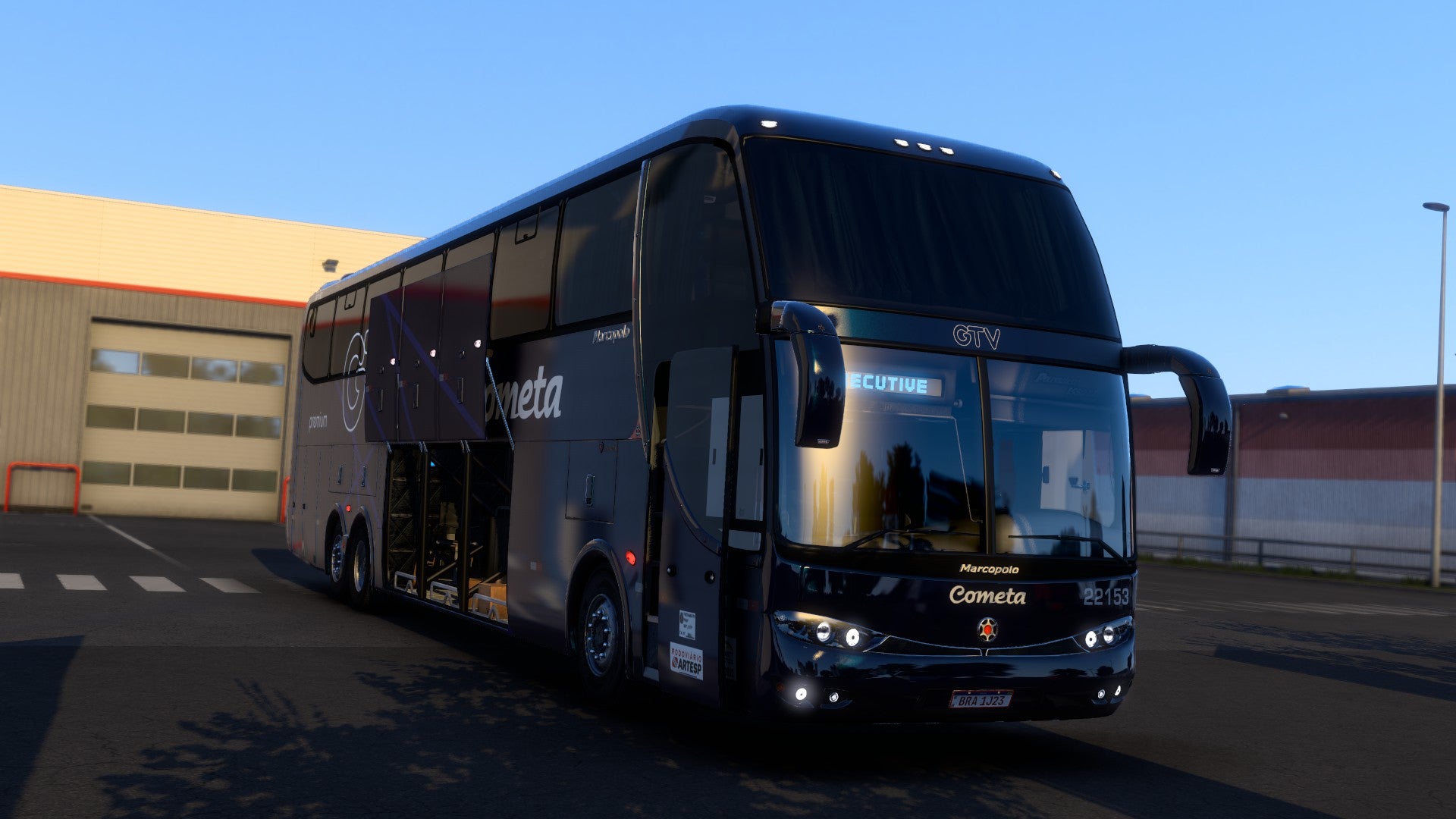 ETS2 Mod Bus G6 Scania 6x2 Paradiso 1550 LD Premium