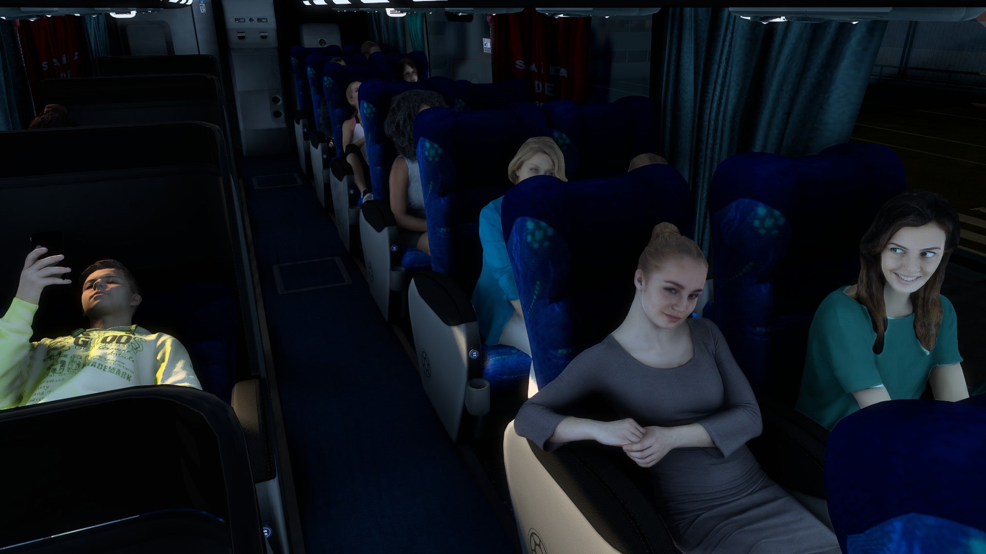 ETS2 Mod Bus G6 Scania 6x2 Paradiso 1550 LD Premium