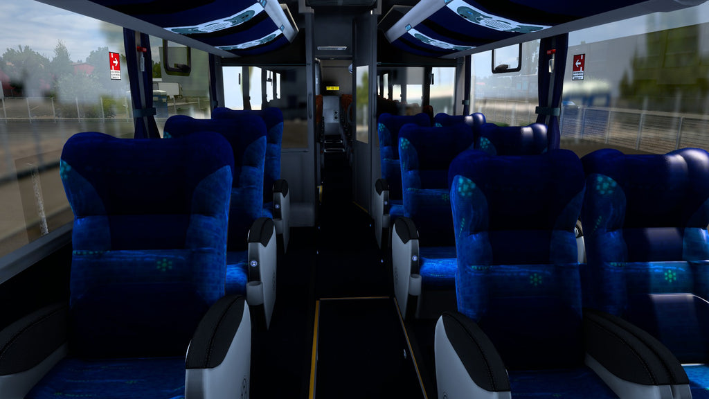 ETS2 MOD Bus G7 MIX LEITO Mercedes 6x2 Executivo