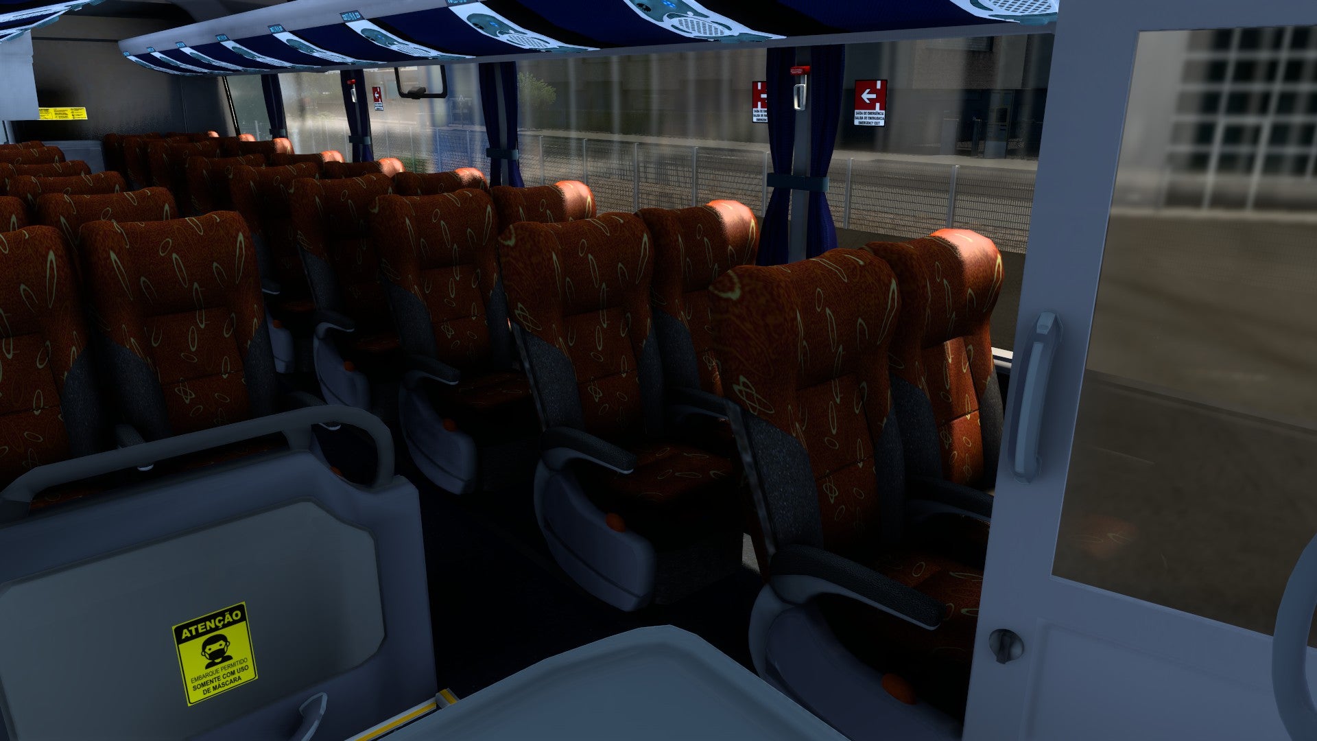 ETS2 MOD Bus G7 MIX LEITO Mercedes 6x2 Executivo