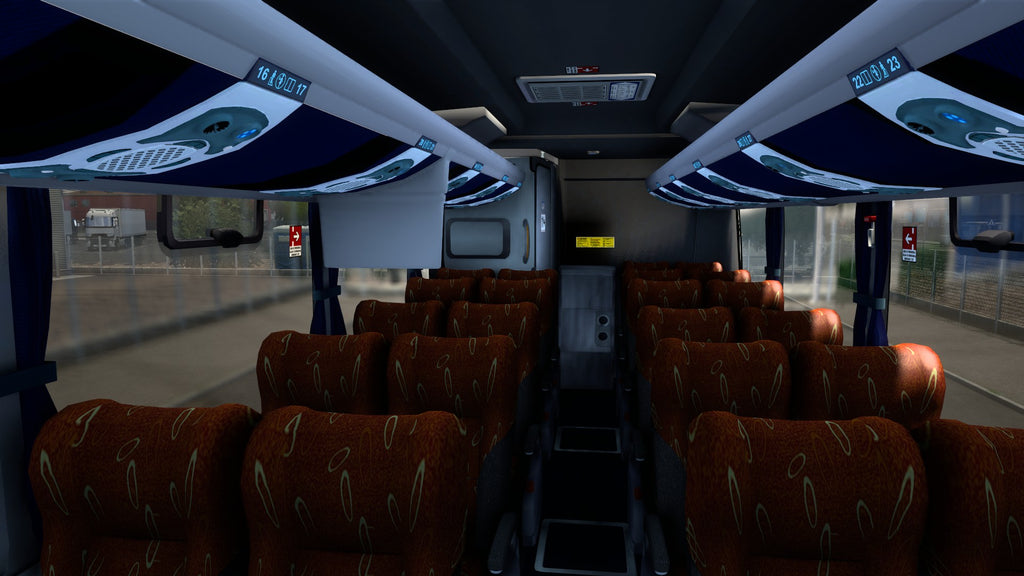 ETS2 MOD Bus G7 MIX LEITO Mercedes 6x2 Executivo