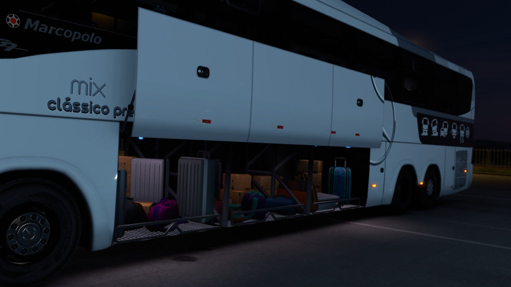 ETS2 MOD Bus G7 MIX LEITO Mercedes 6x2 Executivo
