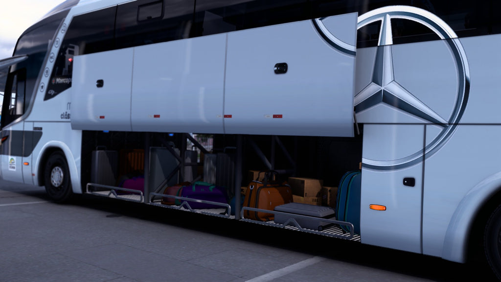 ETS2 MOD Bus G7 MIX LEITO Mercedes 6x2 Executivo