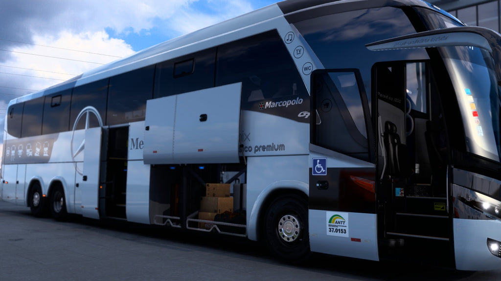ETS2 MOD Bus G7 MIX LEITO Mercedes 6x2 Executivo