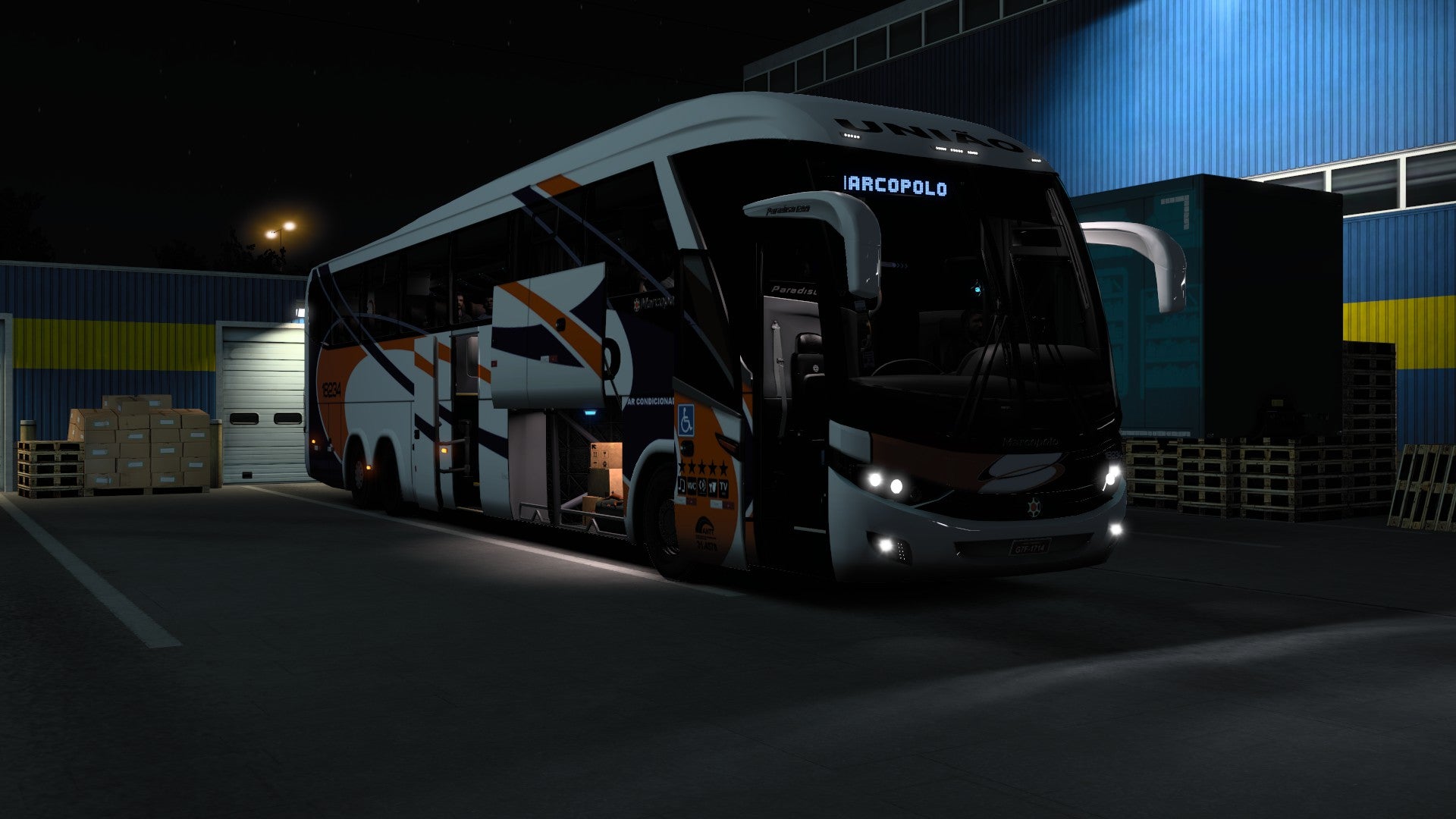 ETS2 MOD Bus G7 MIX LEITO Mercedes 6x2 Executivo