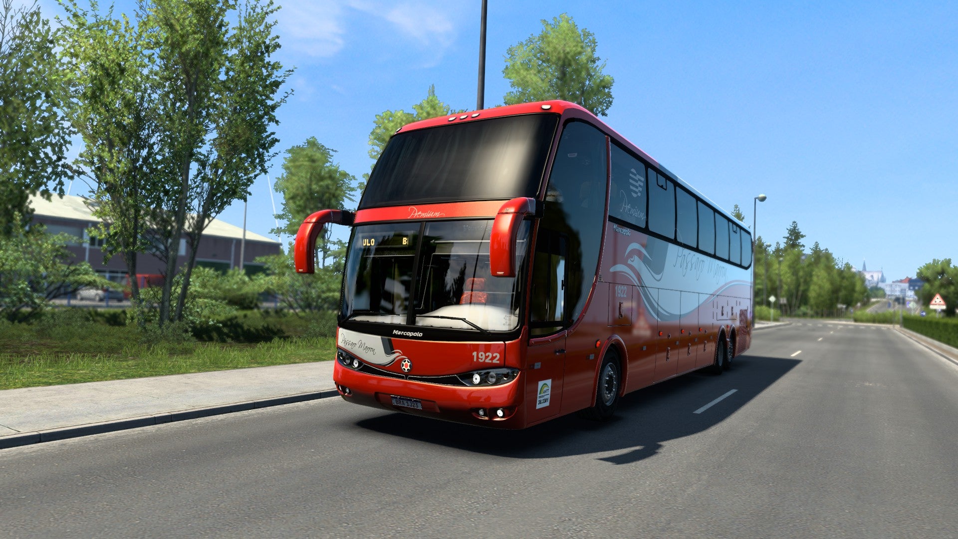 ETS2 Mod Bus G6 Scania 6x2 Paradiso 1550 LD Premium