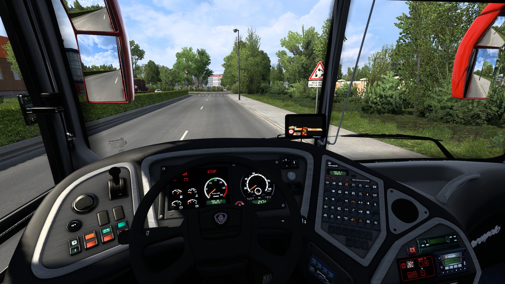 ETS2 Mod Bus G6 Scania 8x2 Paradiso 1550 LD premium