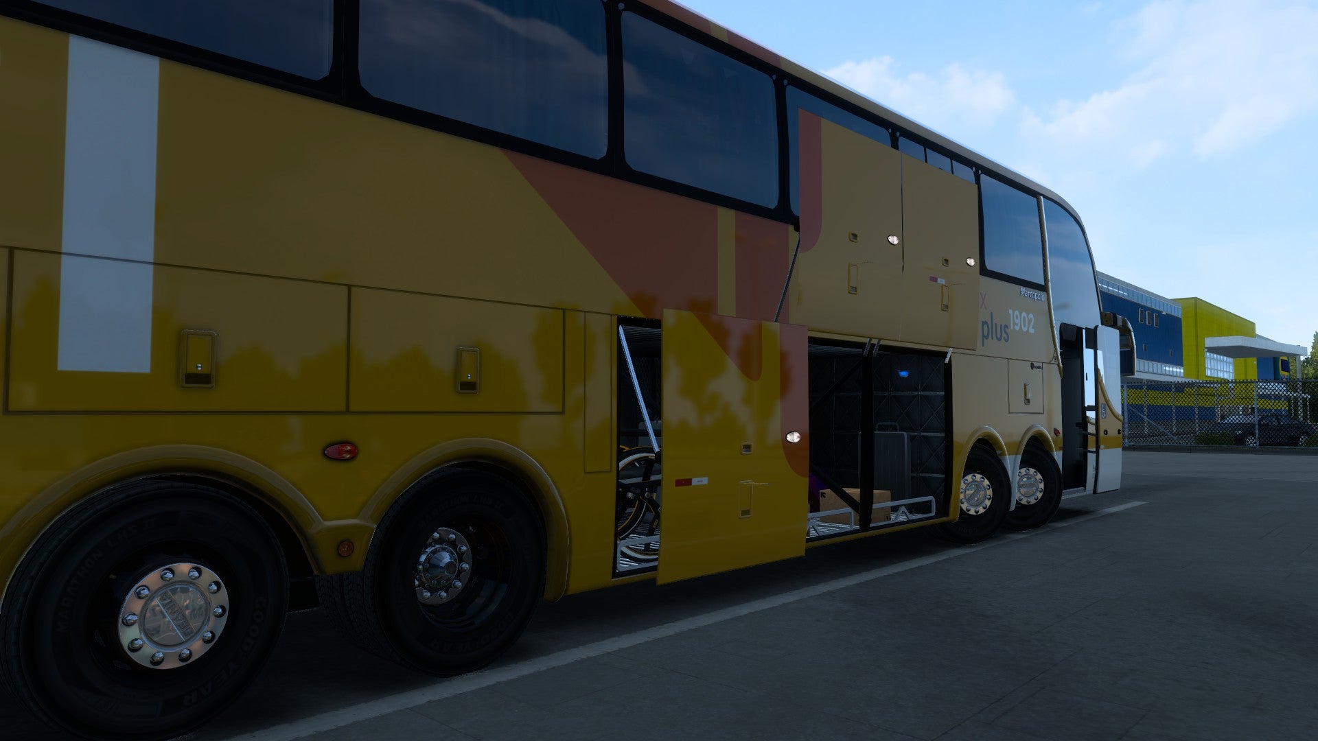 ETS2 Mod Bus G6 Scania 8x2 Paradiso 1550 LD premium