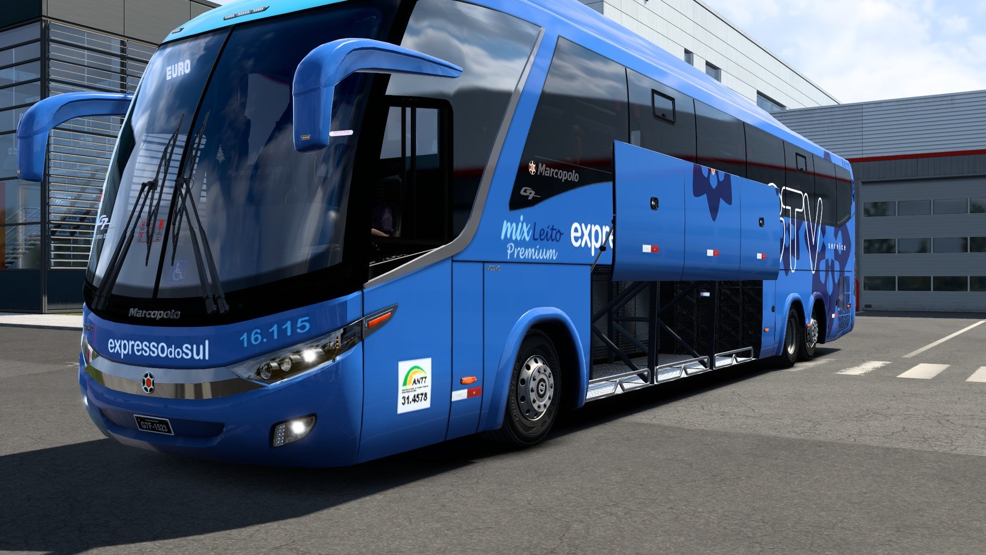 ETS2 MOD Bus G7 MIX LEITO VOLVO 6x2 Premium