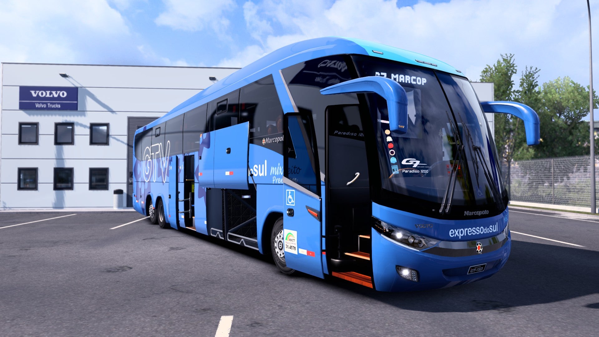 ETS2 MOD Autobús G7 MIX LEITO VOLVO 6x2 Premium 