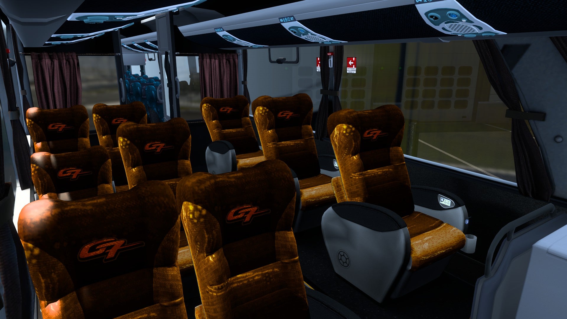 ETS2 MOD Autobús G7 MIX LEITO VOLVO 6x2 Premium 