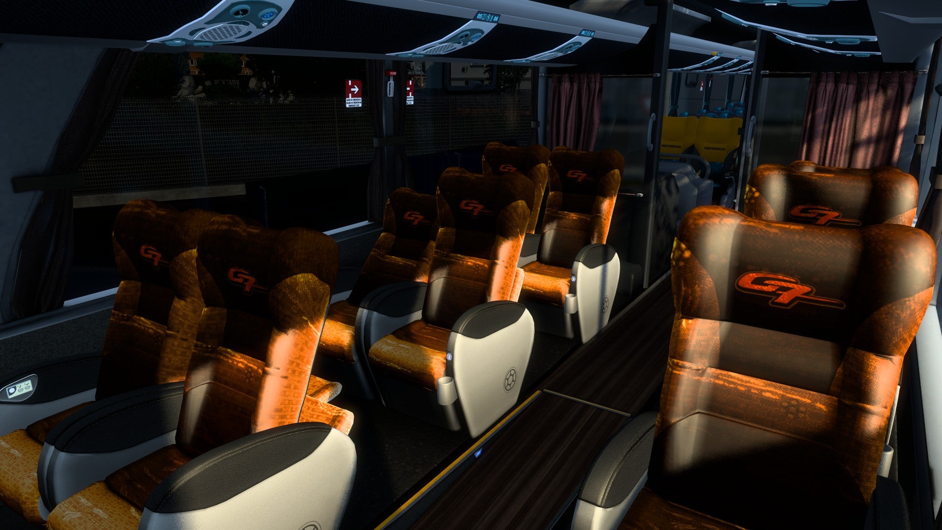 ETS2 MOD Bus G7 MIX LEITO VOLVO 6x2 Premium