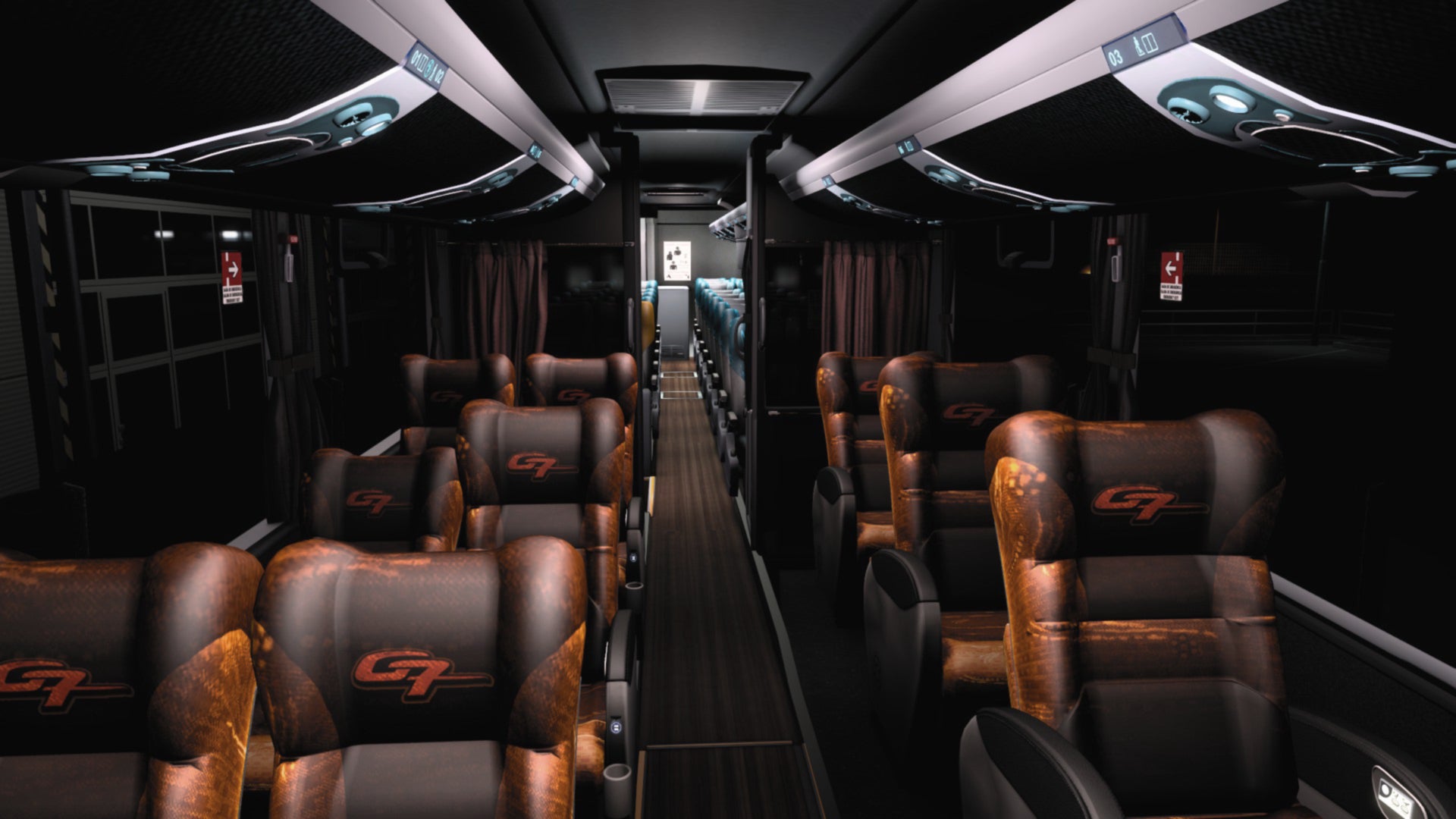 ETS2 MOD Bus G7 MIX LEITO VOLVO 6x2 Premium