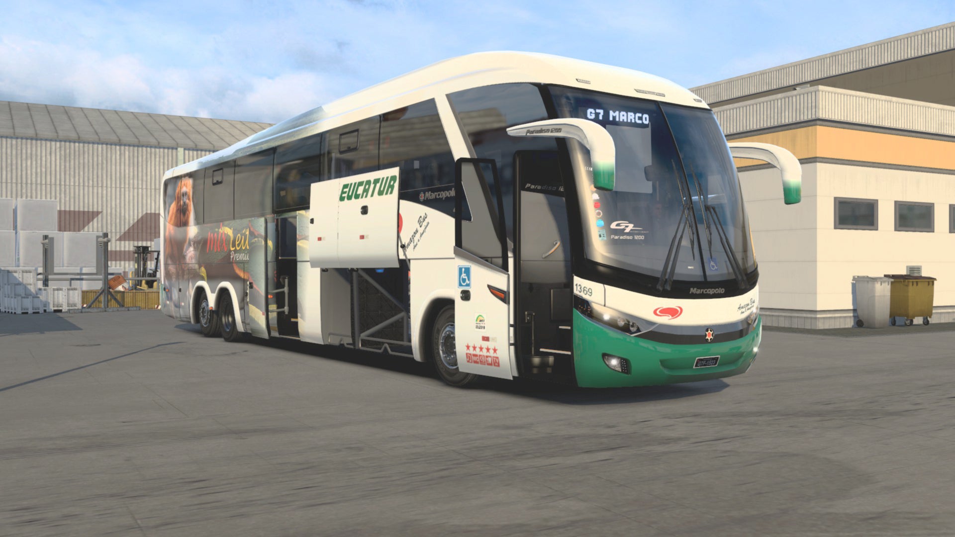 ETS2 MOD Bus G7 MIX LEITO SCANIA 6x2 Premium