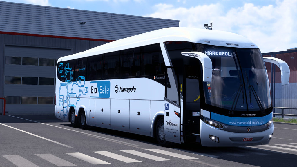 ETS2 Mod Bus G7 Bio Safe Scania 6x2 1200 Exclusivo
