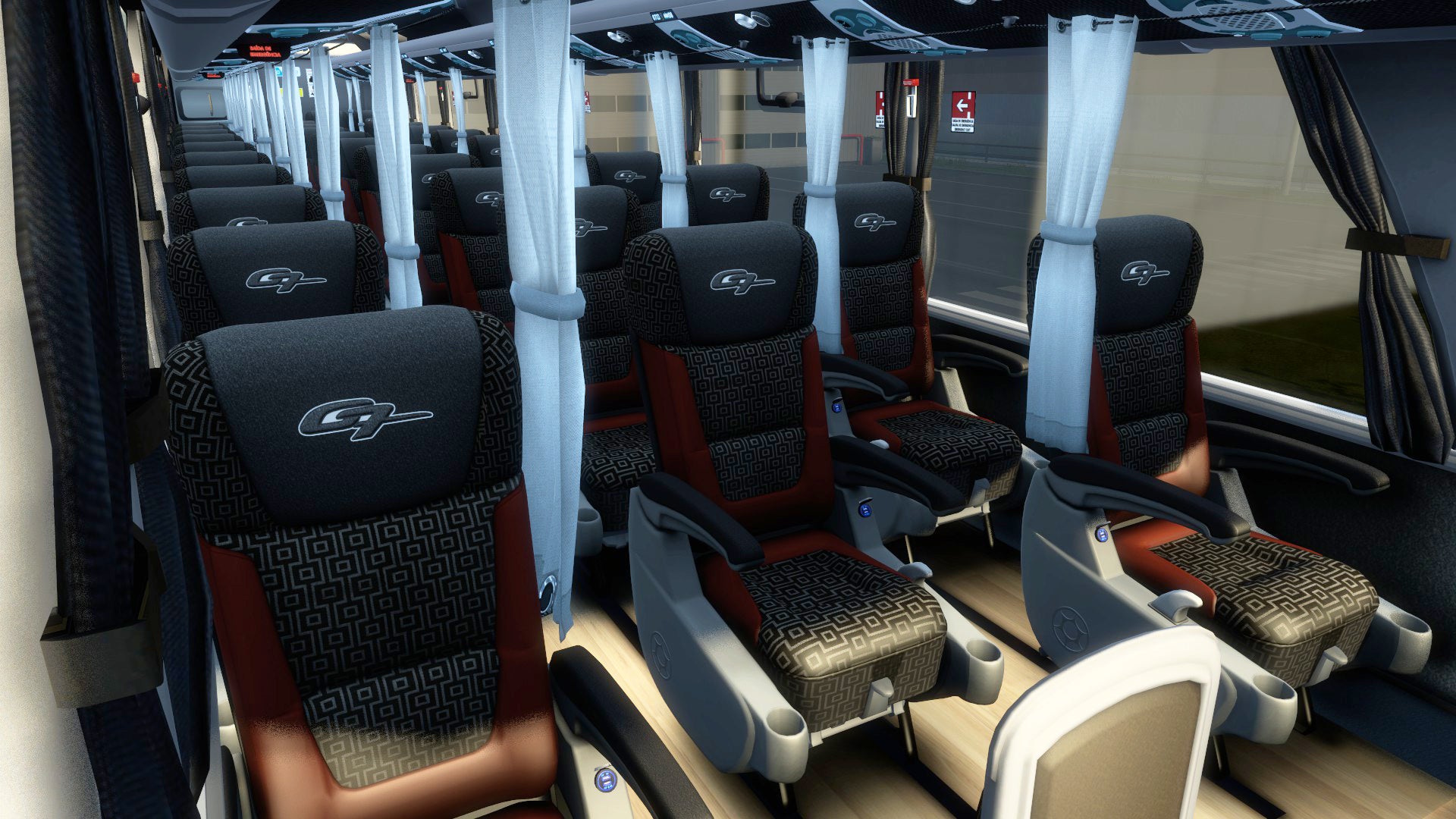 ETS2 Mod Bus G7 Bio Safe Scania 6x2 1200 Exclusivo