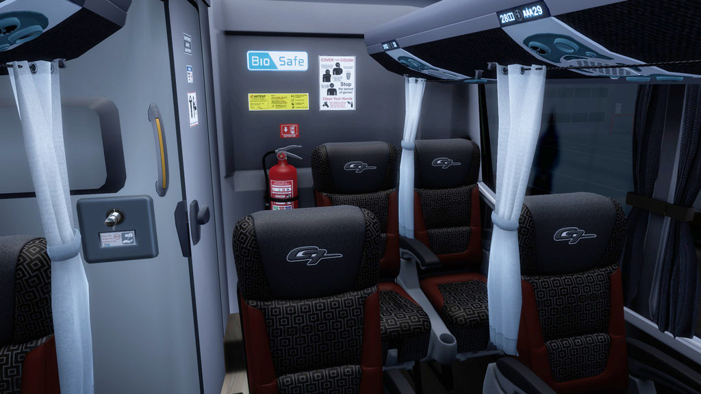 ETS2 Mod Bus G7 Bio Safe Scania 6x2 1200 Exclusivo