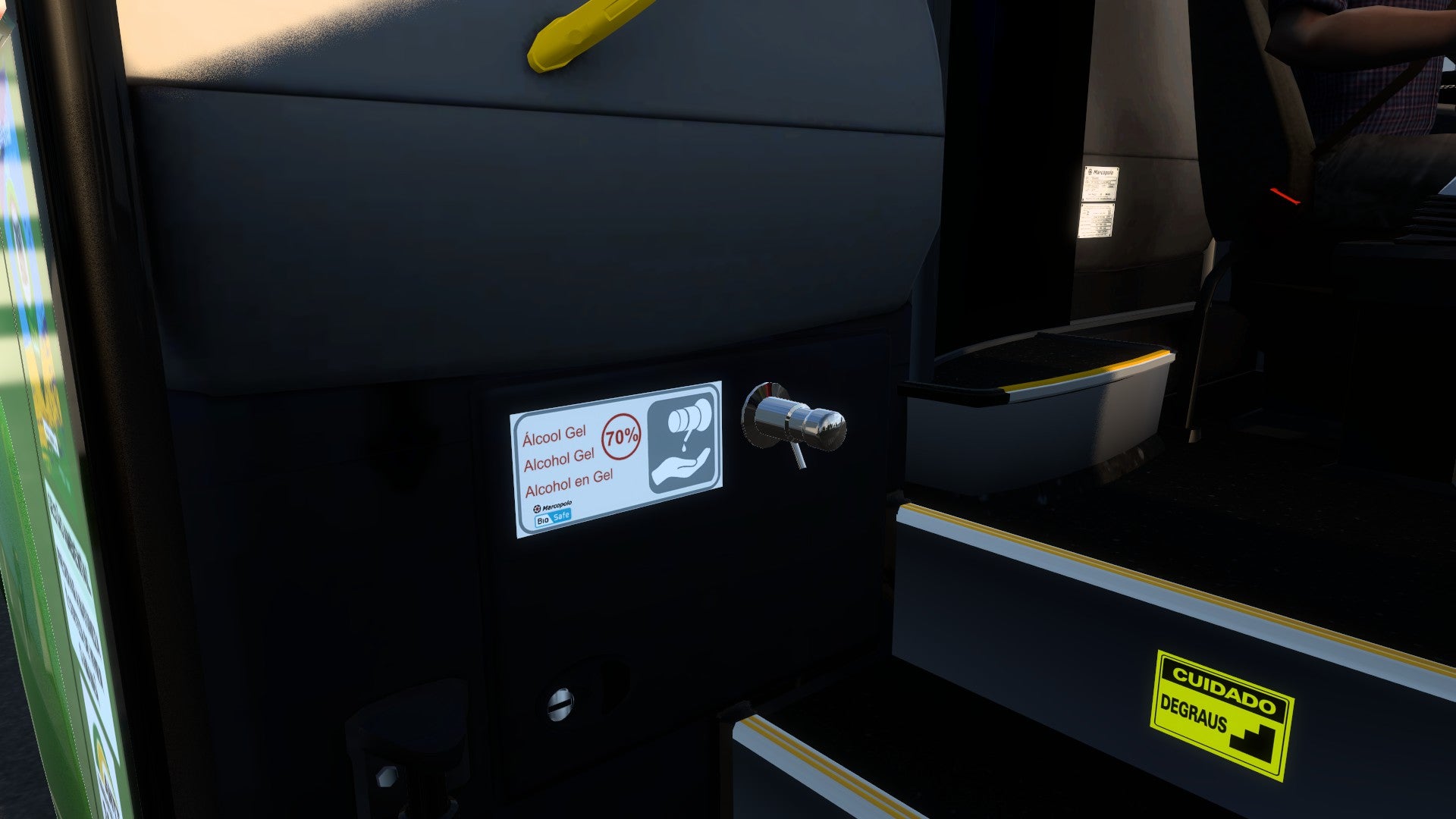 ETS2 Mod Bus G7 Bio Safe Scania 6x2 1200 Exclusivo