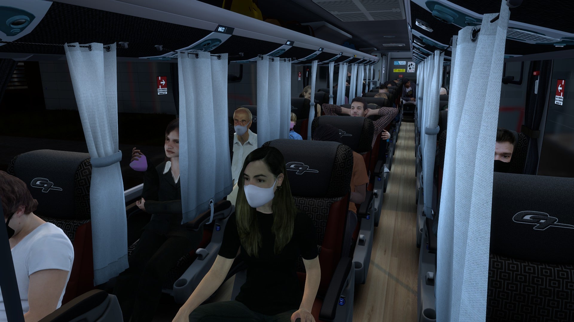 ETS2 Mod Bus G7 Bio Safe Scania 6x2 1200 Exclusivo