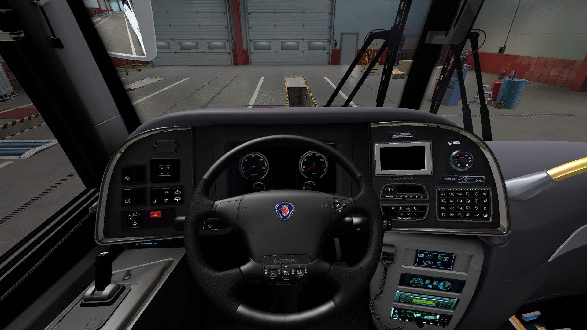 ETS2 Mod Bus G7 Bio Safe Scania 6x2 1200 Exclusivo