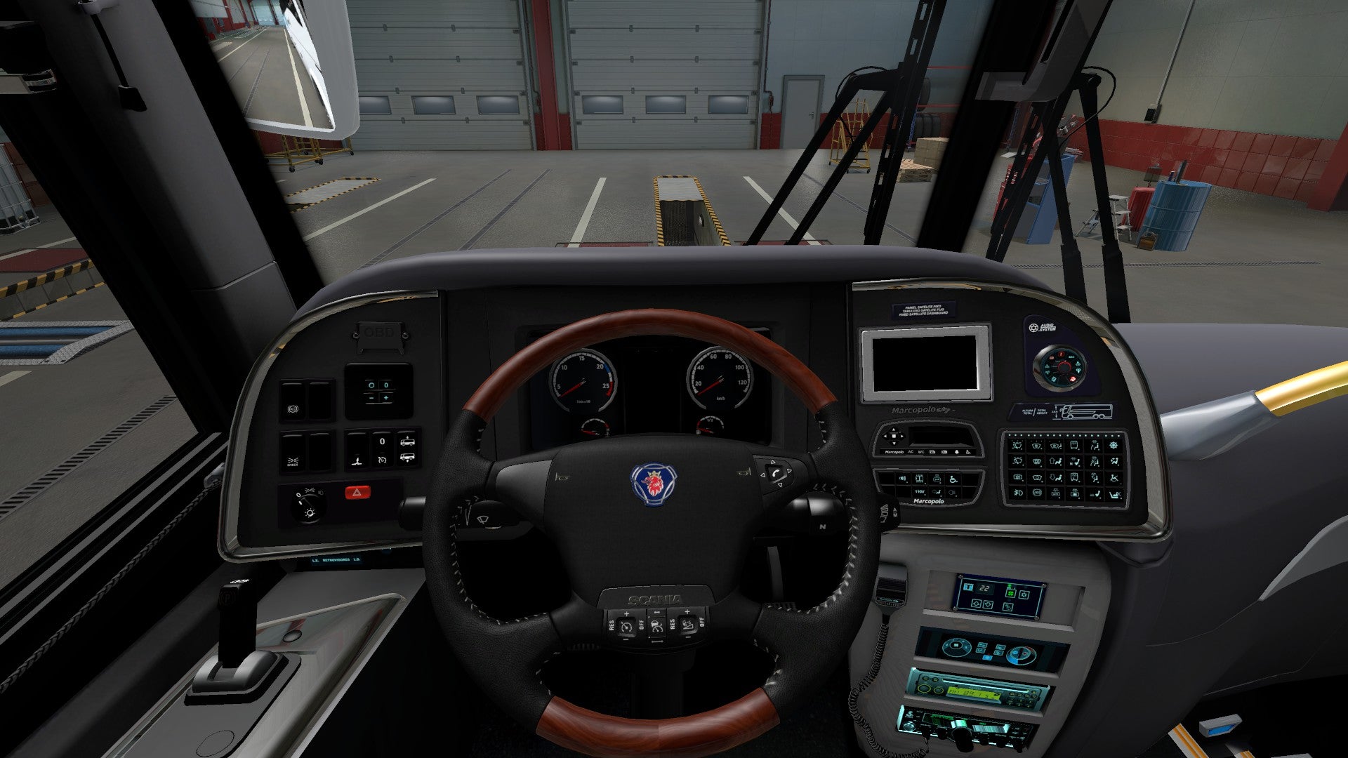 ETS2 Mod Bus G7 Bio Safe Scania 6x2 1200 Exclusivo