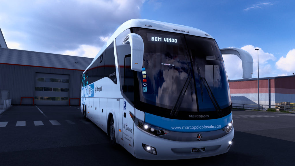 ETS2 Mod Bus G7 Bio Safe Scania 6x2 1200 Exclusivo