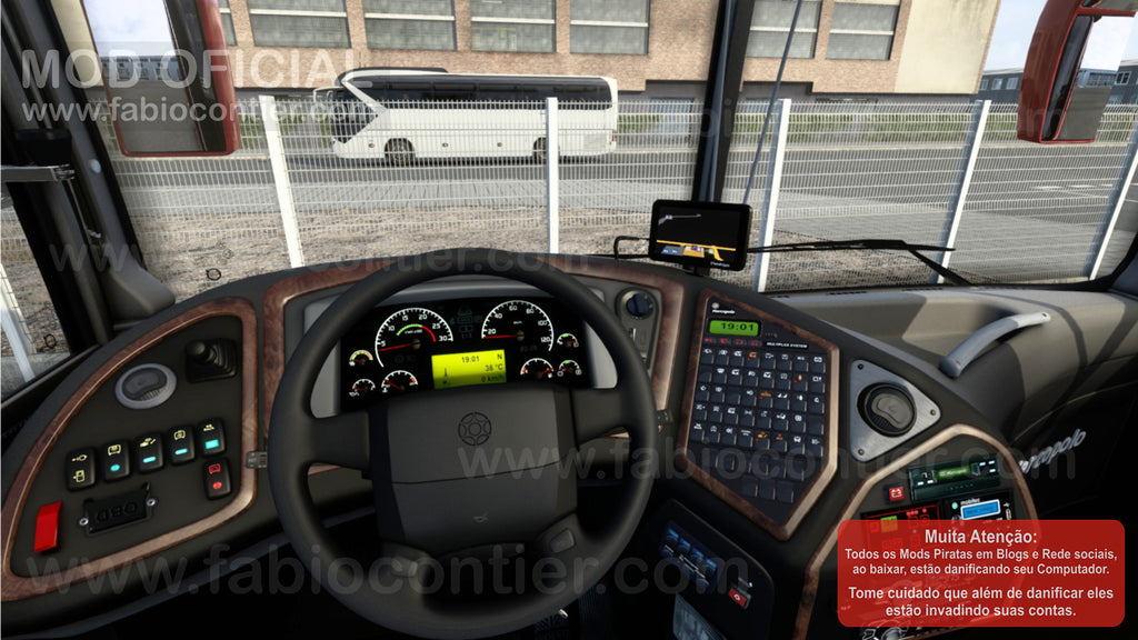 ETS2 Mod Bus G6 Volvo 6x2 Paradiso 1550 LD Premium