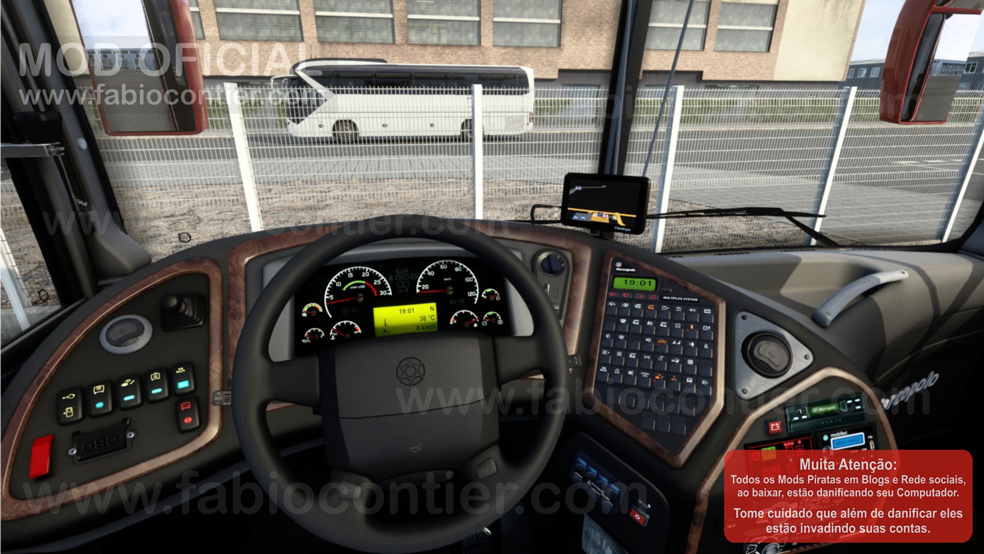 ETS2 Mod Bus G6 Volvo 6x2 Paradiso 1550 LD Premium
