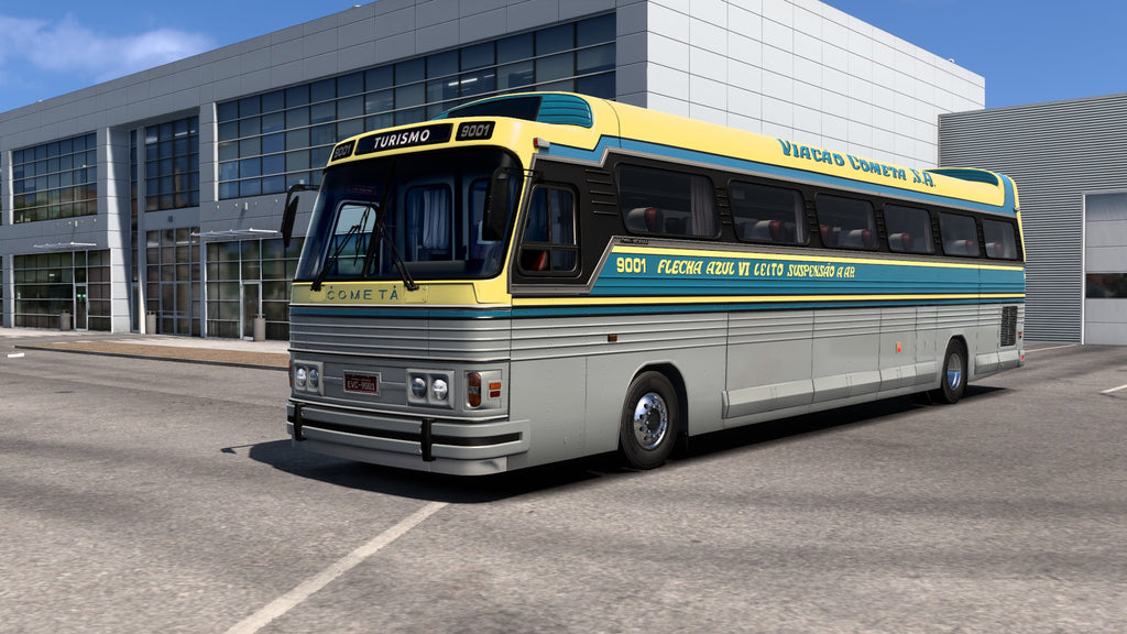 ETS2 Mod Bus CMA Scania Flecha Azul VI Leito