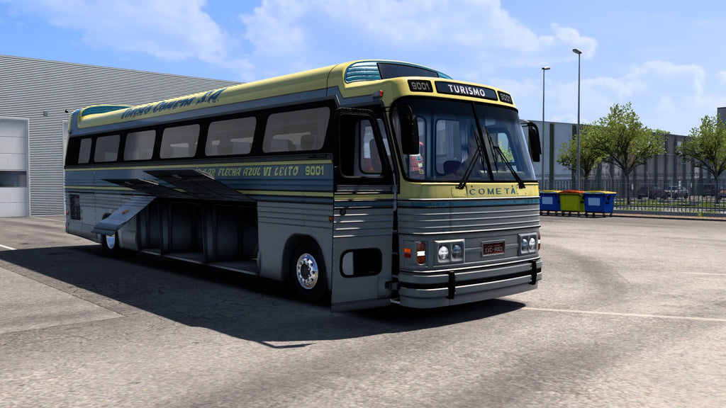 ETS2 Mod Bus CMA Scania Flecha Azul VI Leito