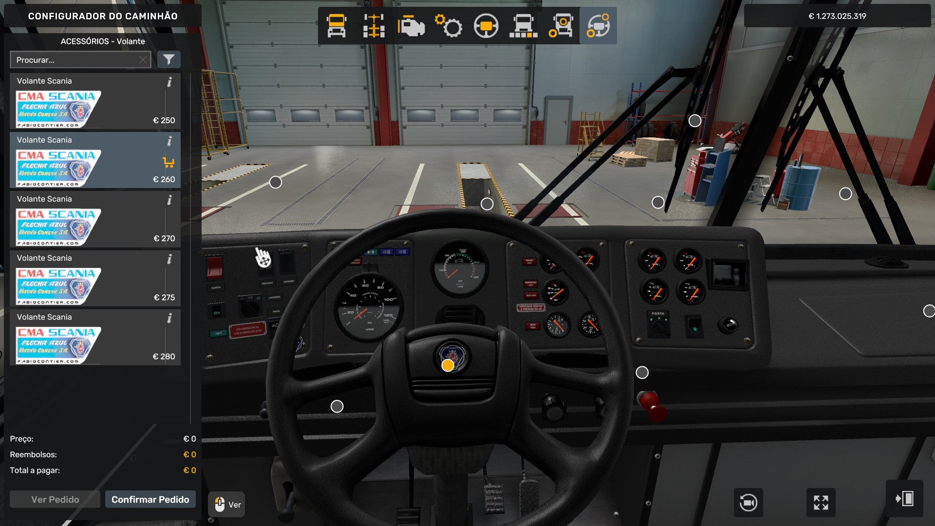 ETS2 Mod Bus CMA Scania 4x2 Flecha Azul II
