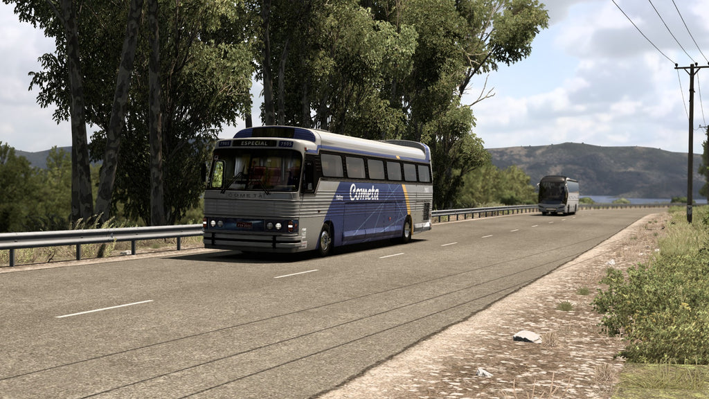 ETS2 Mod Bus CMA Scania 4x2 Flecha Azul II