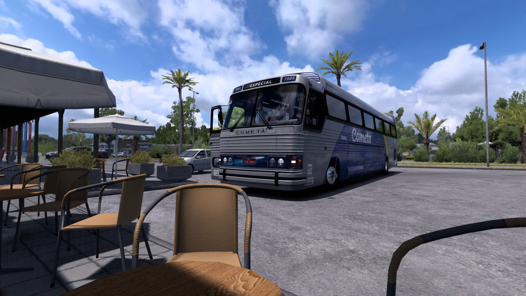 ETS2 Mod Bus CMA Scania Flecha Azul VI Leito
