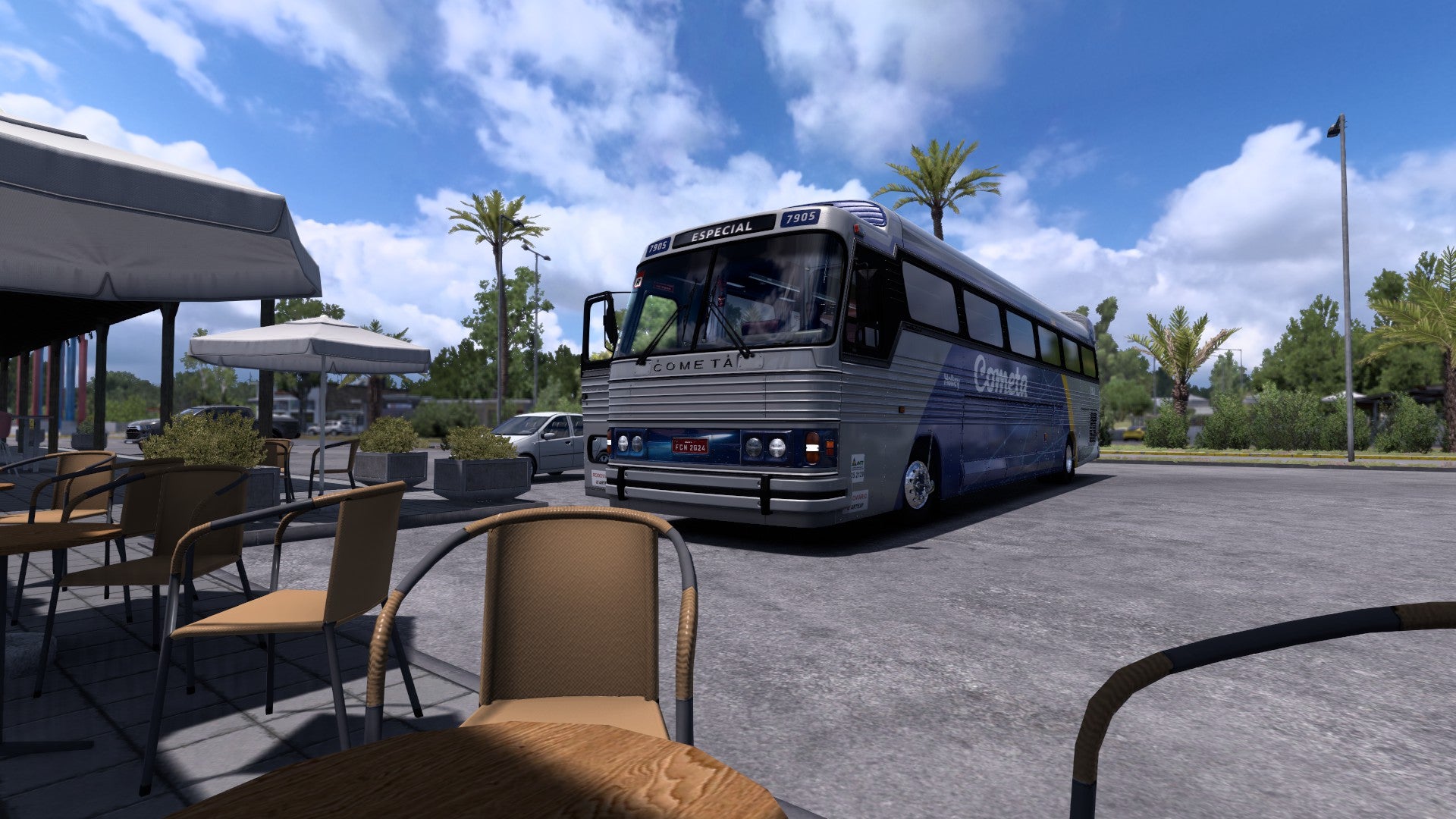 ETS2 Mod Bus CMA Scania 4x2 Flecha Azul II