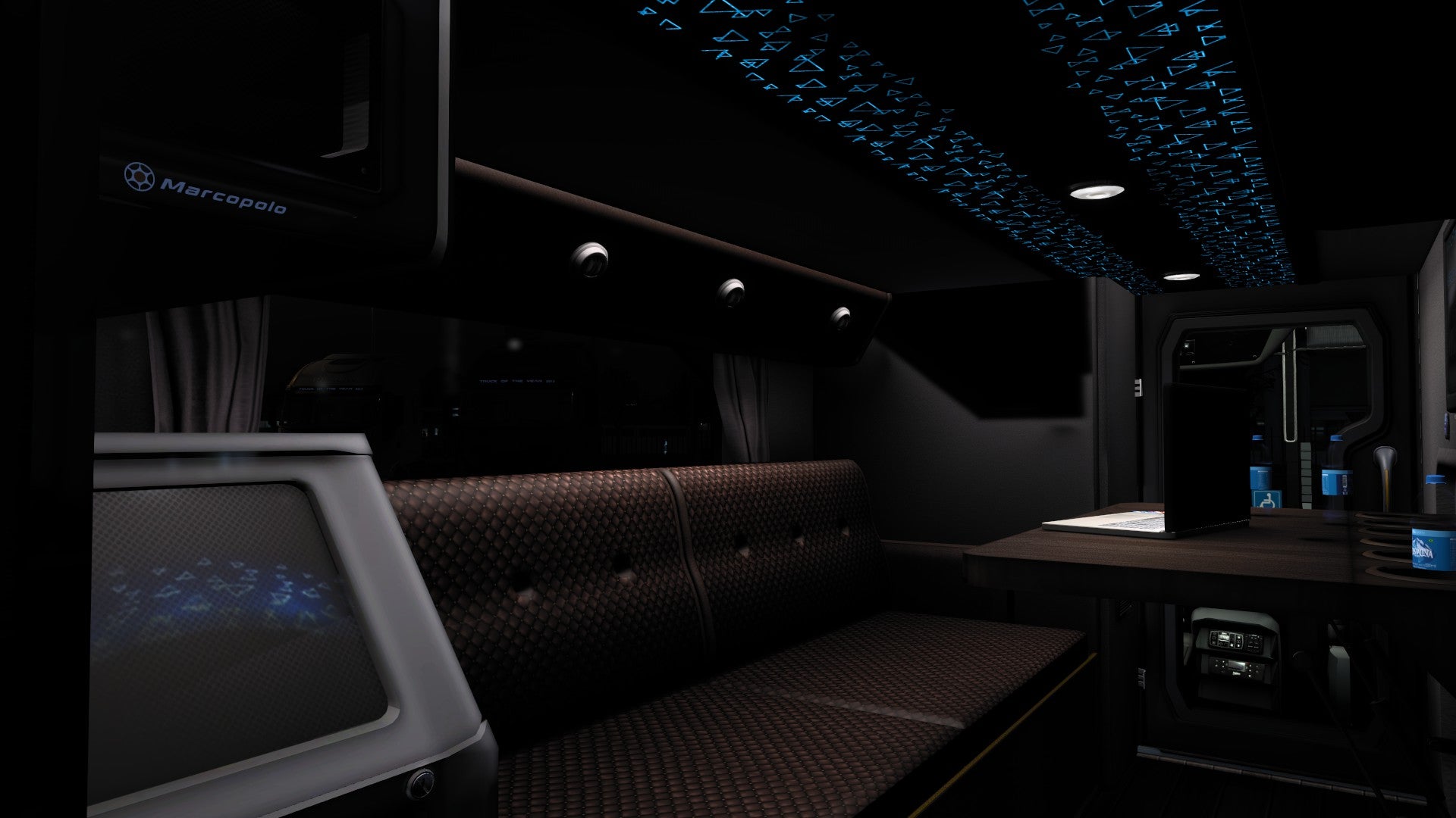 ETS2 Mod Bus G8 DD 1800 Mercedes-Benz 8x2