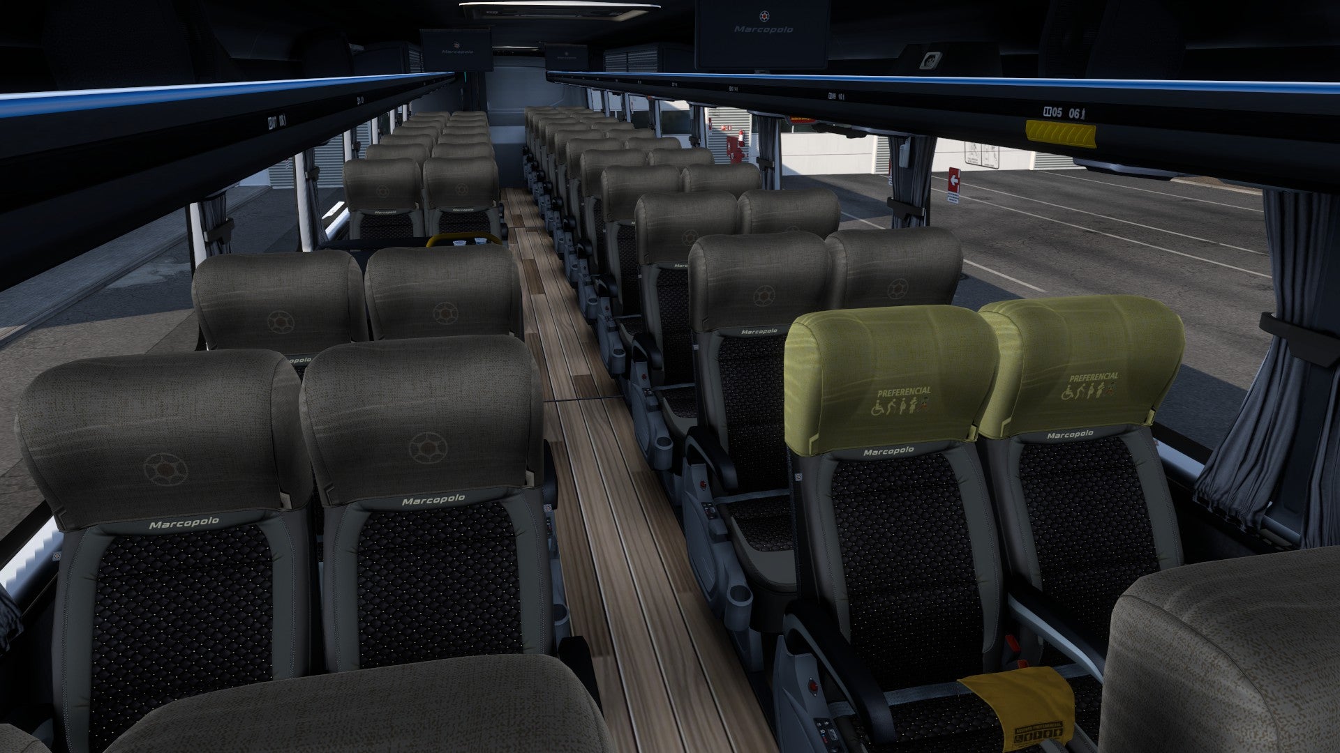 ETS2 Mod Bus G8 DD 1800 Mercedes-Benz 8x2